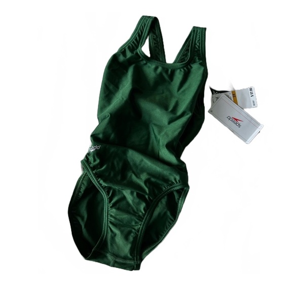 Speedo Swim Nwt Speedo Learn To Swim In Hunter Green One Piece